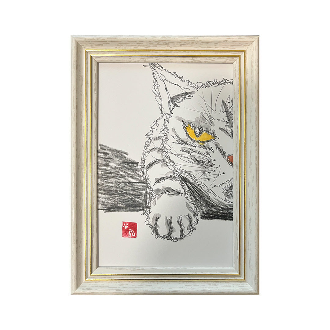 荒描き黒猫